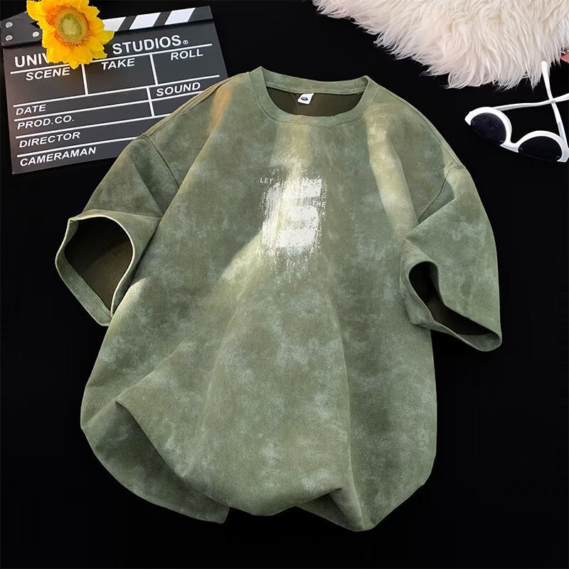 Oversized Short Sleeve T-Shirt for Men