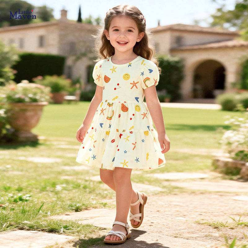 Children's Dresses from Factory Direct - Summer New Style Kids DressFashion Girls' Dresses